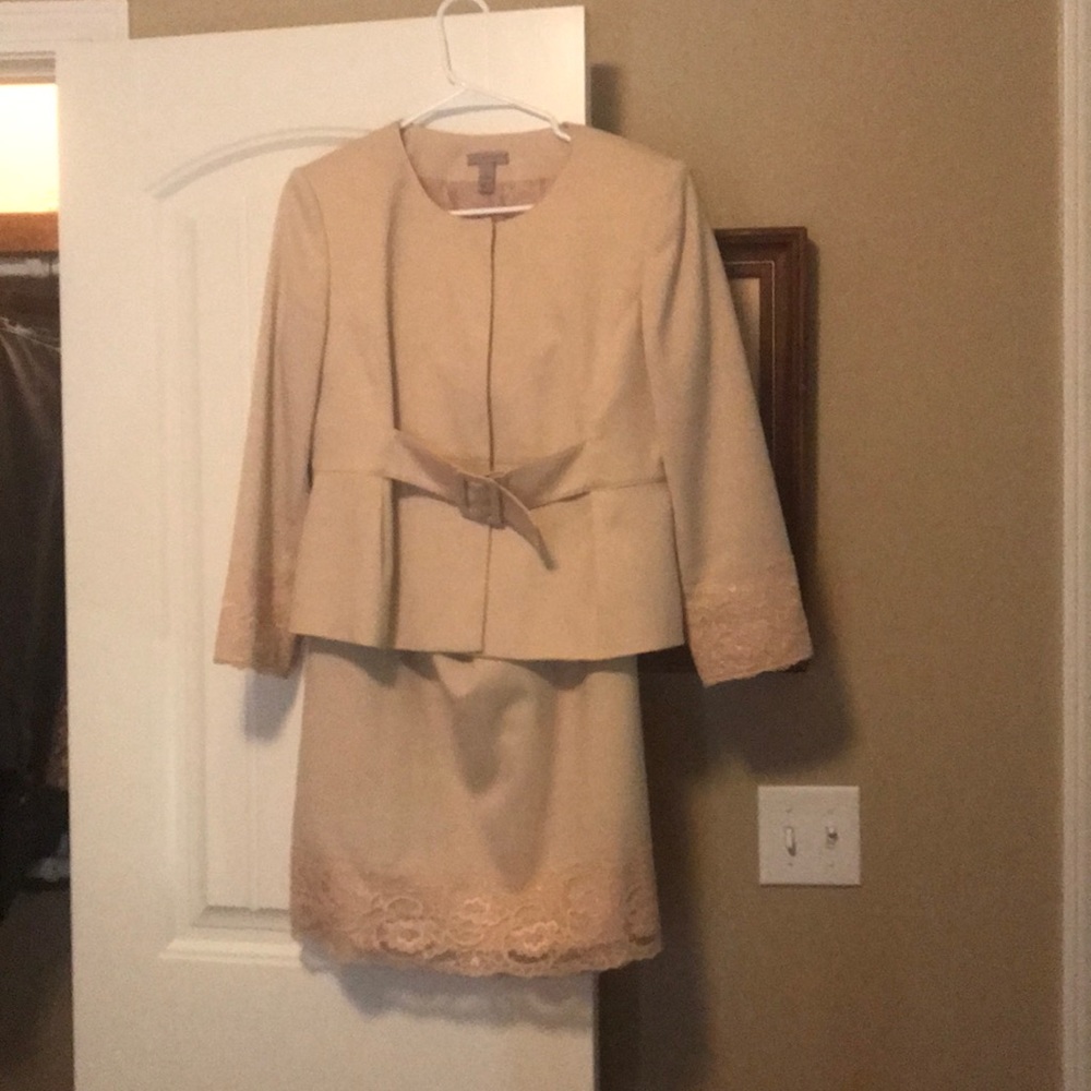Skirt and jacket by Kim Rogers.